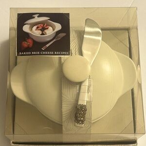 Wild Eye Designs Brie Cheese Baker Set 2-Piece Baker & Spreader